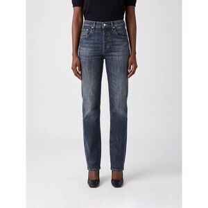 Dondup Women Dondup Jacklin High-Waisted Wide-Leg Cotton Denim Jeans